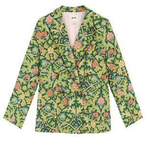 Richy Art Nouveau Print Soft Tailored Blazer